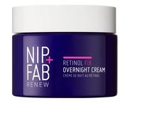 Nip+Fab Retinol Fix 3% Crème de Nuit | Formule Avancée Favorisant la Jeunesse, pour une peau Renouvelée et une Réduction des Ridules | Rétinol pur Encapsulé | Anti-âge, Régénération