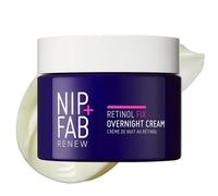 Nip+Fab Retinol Fix Crème de Nuit 3%, Soin Anti-Rides au Rétinol Pur | Formule au Bakuchiol, Céramides Protecteurs, Acide Hyaluronique Hydratant, Teint Lisse, Renouvellement Cellulaire