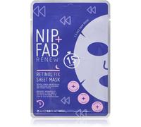 Nip+Fab Retinol Fix Masque Tissu Pour La Nuit 1 Pcs