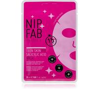 Nip+Fab Teen Skin Fix Masque En Tissu À L'acide Salicylique 23ml