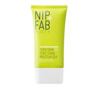 Nip+Fab Teen Skin Fix Zero Shine, Crème Hydratante pour le Visage à la Niacinamide et à l'Extrait de Wasabi Antioxydant, Traitement Anti-acné, 40 ml