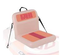 Niphean Siège Paddle avec Support Dorsal, Siège Paddle Gonflable Robuste pour Planches Gonflables, pour Canoë, Bateau, Kayak, Adultes et Enfants, Aucune Sangle n'est Nécessaire, Simple et Confortable