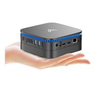 NiPoGi AK1PLUS Mini PC Ιntel 12th Alder Lake N97(jusqu'à 3.6GHz),16 Go DDR4/1 to M.2 SSD, Ordinateur à 4K@@60HZ HD Dual Display, 2.4/5G WiFi, RJ45 Gigabit Ethernet, BT4.2, VESA pour Bureau