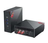 NiPoGi AM06 Pro Mini PC АMD Ryzen 7 7730U(8C/16T, jusqu'à 4,5 GHz), 16 Go DDR4 512 Go M.2 SSD Mini Desktop Computer WiFi 6, Graphique АMD Radeon 2000 MHz, Triple écran 4K, Double LAN, DP/HDMI/Type-C