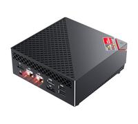 NiPoGi AM06 Pro Mini PC АMD Ryzen 7 7730U(8C/16T, jusqu'à 4,5 GHz), 16 Go DDR4 512 Go M.2 SSD Mini Desktop Computer WiFi 6, Graphique АMD Radeon 2000 MHz, Triple écran 4K, Double LAN, DP/HDMI/Type-C