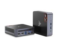NiPoGi AM21 Mini PC АMD Ryzen 7 8745HS(8C/16T, jusqu'à 4,9 GHz), 32 Go DDR5 5600 MHz 1 to M.2 NVME SSD Mini Ordinateur de Bureau, écran 4K Quad-Screen, 2X HDMI, DP, WiFi 6.