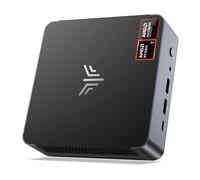NiPoGi AM21Mini PC АMD Ryzen 7 8745HS (8C/16T, jusqu'à 4,9 GHz), 32 Go DDR5 5600 MHz 1 to M.2 NVME SSD Mini Ordinateur de Bureau -11 Pro, АMD Radeon 780M, écran 4K Quad-Screen, 2X HDMI, DP, WiFi 6.