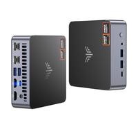 NiPoGi AM21Mini PC АMD Ryzen 7 8745HS(8C/16T, jusqu'à 4,9 GHz), 32 Go DDR5 5600 MHz 1024 Go M.2 NVME SSD Mini Ordinateur de Bureau -11 Pro, АMD Radeon 780M, écran Quadruple 4K, 2X HDMI, DP, WiFi 6.