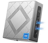 NiPoGi CK10 Mini PC 32 Go RAM DDR4, Ιntel i5-12600H(jusqu'à 4,5 GHz, 12C/ 16T), 1024 Go (1 to) NVME M.2 SSD Mini Ordinateur de Bureau WiFi 6, Triple écran 4K UHD/2x HDMI 2.0/VGA pour Le Bureau/HTPC