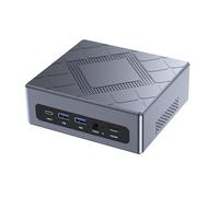 NiPoGi CK10 Mini PC Ιntel Core i5-12450H(8C/12T, jusqu'à 4,4 GHz), 16Go DDR4 Dual Channel 512GB SSD Mini Ordinateur de Bureau, 2X HDMI + VGA 4K UHD Triple écran, 4X USB 3.0, WiFi 6, BT 5.2