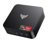 NiPoGi E3 Mini PC АMD Ryzen 5 3501U(3,7GHz), Mieux Que N5030/Ν150, W-11Pro | 8Go DDR4(Max 32Go) + 256Go SSD, Radeon Vega 8, Double LAN, 4K Triple, WiFi5, Mini Ordinateur pour Bureau, Home Cinéma & École