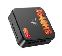 NiPoGi E3B Mini PC ΑΜD R5 Pro 7640HS (5.0GHz), ΑΜD AI 10 Tops, Randeon 760M | Surpasse le 7730U, 24Go RAM +512Go NVMe SSD, 2.5GbE LAN, WiFi 6+BT5.2, Triple 4K, Mini Ordinateur pour Multitâche & IA Locale