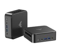 NiPoGi E3B Mini PC АMD Ryzen 7 7735HS(Meilleur Que 6800H/7640HS) 16Go LPDDR5 5500MT/s 512Go M.2 NVMe PCIe 3.0 SSD Triple écran 4K.