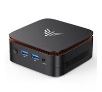 NiPoGi Pinova P1 Mini PC AΜD Ryzen 4300U W11 Pro(4C/4T,3,7GHz,Mieux que 3500U/3200U/N150/N97)8Go DDR4 RAM+256Go SSD,4K Triple Display(HDMI+Type-C+DP1.4)WiFi5/BT4.2/LAN Ordinateur de Bureau Éducation