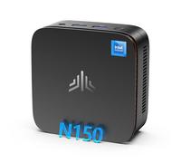 NiPoGi E1 Mini PC Intel Twin Lake N150(Mis à Jour N100) 16 Go de RAM 512 Go de SSD M.2, Mini Ordinateur de Bureau 4K@60HZ UHD Dual Display HDMI+DP 1.4/Dual Bande WiFi/BT4.2/RJ45/Tour PC VESA Supporté