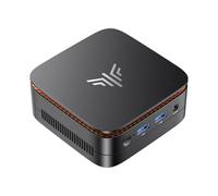 NiPoGi E1 Mini PC Intel Twin Lake N150(Mis à Jour N100) 8 Go de RAM 256 Go de SSD M.2, Mini Ordinateur de Bureau 4K@60HZ UHD Dual Display HDMI+DP 1.4/Dual Bande WiFi/BT4.2/RJ45/Tour PC VESA Supporté
