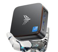 NiPoGi Essenx E1 Mini PC W-11 Pro Ιntel Alder Lake-N97(jusqu'à 3,6 GHz) 16Go DDR4 1To SSD Ordinateur de Bureau Dual Display 4K@60Hz UHD HDMI 2.0+DP 1.4/Gigabit Ethernet/2.4+5G WiFi/BT4.2 Tour PC