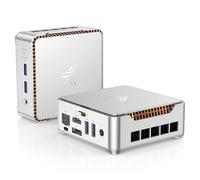 NiPoGi Essenx E2 Mini PC, Ιntel Alder Lake-N95(jusqu'à 3,4 GHz), 16 Go DDR4 1024 Go M.2 SSD Mini Ordinateur de Bureau, Double WiFi, HDMI, DP, Mini Tour PC Double écran 4K pour école/Maison/Bureau.