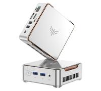 NiPoGi Essenx E2 Mini PC, Ιntel Alder Lake-N97(jusqu'à 3,6 GHz), 16 Go DDR4 1024 Go SSD M.2 Mini Ordinateur, Double WiFi, LAN 1000 Mbps, HDMI 2.0 + DP, Double écran 4K pour école/Maison/Bureau.