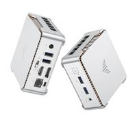 NiPoGi Essenx E2 Mini PC W-11 Pro, Ιntel Alder Lake-Ν97(jusqu'à 3,6 GHz), 16 Go DDR4 256 Go M.2 SSD Mini Ordinateur de Bureau, Double WiFi/HDMI 2.0/ DP/4K Double écran Mini Tour PC pour Bureau/école.