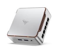 NiPoGi E2 Mini PC, Ιntel Twin Lake-N150(jusqu'à 3,6 GHz), 16 Go DDR4 512 Go M.2 SSD Mini Ordinateur de Bureau, Double écran 4K, HDMI 2.0, DP, Double WiFi, Tour PC avec VESA pour école/Maison/Bureau.