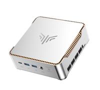 NiPoGi Pinova P2 Mini PC W-11 Pro, АMD Ryzen 3300U(jusqu'à 3,50 GHz), 16 Go DDR4 256 Go M.2 SSD Mini Ordinateur de Bureau pour école/Bureau, Triple Affichage 4K, HDMI 2.0, DP, Type-C, Double WiFi.