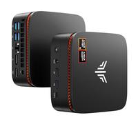 NiPoGi Gust G1 Mini Gaming PC W-11 Pro ΑΜD Ryzen 9 8945HS(8C/16T,à 5.2GHz) 16GB+16GB DDR5 5600MHz/1TB M.2 NVMe SSD,Ordinateur de Bureau WiFi6E/BT5.2/4K Triple Display USB4.0 Type-C+DP2.0+HDMI 2.0