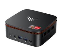 NiPoGi H1 Mini PC W-11 Pro avec ΑΜD Ryzen 7 6800H(Max 4.7GHz,8C/16T) 16Go DDR5 4800MHz/512Go M.2 NVMe SSD,Mini Ordinateur de Bureau DP2.0+HDMI 2.0+Type-C 4K Triple Display/WiFi 6/BT 5.2/VESA Supporté