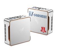 NiPoGi Hyper H2 Mini PC Ιntel Core i7-14650HX (Mieux Que i9-12900H, 16C/ 24T, jusqu'à 5,20 GHz), 32 Go DDR4 1 to M.2 NVMe SSD Mini Ordinateur W-11 Pro pour Bureau/l'école/Maison, 55W TDP, WiFi 6E.