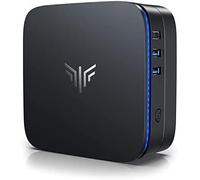 NiPoGi Mini PC, 8GB DDR4 128GB M.2 SSD Mini Desktop PC Ιntel Celeron J3455,Mini Computer Support 2.5-inch SATA SSD/HDD,Dual Displays, 2,4/5G WiFi,Small PC for Business/Home Office/HTPC
