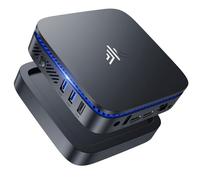 NiPoGi Mini PC AK1PLUS 12e génération Alder Lake-N97 (jusqu'à 3,6 GHz), 16Go DDR4 512Go SSD M.2, écran 4K, Wi-FI 2,4 GHz/5 GHz, BT 4.2, RJ45, Mini-PC de Bureau pour Bureau, école et Maison