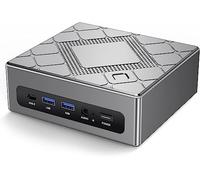 NiPoGi Mini PC Core i5 8259U 16 Go DDR4 512 Go M.2 SSD Micro Ordinateur de Bureau, WiFi 5 BT 4.2 4K HDMI Typ-C USB 3.0 Gigabit Ethernet VESA pour Home Office School