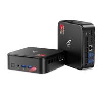 NiPoGi Mini PC E3B AMD Ryzen 5 7430U (jusqu'à 4,3 GHz), 16 Go DDR4, 512 Go SSD M.2, Mini Ordinateur de Bureau avec Triple écran 4K | Wi-FI 6 | BT5.2 pour la Conception, Le Home cinéma, Les Jeux vidéo