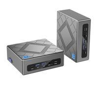 NiPoGi Mini PC Gaming, Ιntel Core i5-12600H(12C/16T, jusqu'à 4,5 GHz),16Go DDR4 512Go NVME M.2 SSD, WiFi 6, 4K UHD Triple écran
