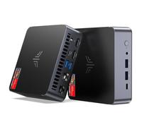 NiPoGi Mini PC АMD Ryzen 7 8745HS(8C/16T, jusqu'à 4,9 GHz), RAM 16 Go DDR5 ROM 512 Go SSD, écran Quadruple 4K, 2X HDMI, DP, WiFi 6