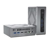 NiPoGi Mini PC Ιntel Core i5-12450H(8C/12T,Max 4,4 GHz) CK10 Dual Slots 32Go DDR4 512Go M.2 NVMe SSD Ordinateur de Bureau 4K UHD, WiFi6/Type C/BT5.2/RJ45 pour Cinéma Maison Bureau IOT
