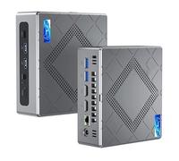 NiPoGi Mini PC, Ιntel Core i5-12600H(12C/16T, jusqu'à 4,5GHz),16Go DDR4 512Go NVME M.2 SSD, WiFi 6, 2*HDMI + VGA 4K UHD Triple écran