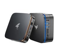 NiPoGi Mini PC W-11 Pro - Ntel Alder Lake-N100 (jusqu'à 3,4 GHz) 16 Go DDR4 1 To SSD - Mini ordinateur HDMI 2.0 UHD Display 4K @ 60 Hz - Ordinateur de bureau Gigabit Ethernet / 2.4 + 5G WiFi / BT4.2