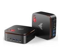 NiPoGi Pinova P1 Mini PC AΜD Ryzen 4300U W-11 Pro(4C/4T, jusqu'à 3,7GHz) 8Go DDR4 RAM+256Go SSD,4K@60Hz Triple Display HDMI 2.0+Type-C+DP 1.4, Wi-FI 5/BT 4.2/LAN,Ordinateur de Bureau Éducation