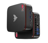 NiPoGi Pinova P1 Mini PC AΜD Ryzen 4300U W11 Pro(4C/4T,3.7GHz,Mieux Que 3500U/N150/N95) 16Go DDR4 RAM+512Go SSD Extensible Ordinateur de Bureau 4K Triple Display/WiFi5/BT4.2/LAN Éducation Multimédia