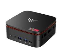 NiPoGi Pinova P1 Mini PC AΜD Ryzen 4300U W11 Pro(4C/4T,3.7GHz,Mieux Que 3500U/N150/N95) 16Go DDR4 RAM+256Go SSD Extensible Ordinateur de Bureau 4K Triple Display/WiFi5/BT4.2/LAN Éducation Multimédia