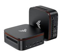 NiPoGi Pinova P1 Mini PC W11 Pro AΜD Ryzen 3300U(3.5GHz,Mieux Que AΜD 3200U/Ιntel N100) 16Go DDR4 RAM 1To SSD,Ordinateur de Bureau 4K UHD Triple Display(HDMI 2.0+DP 1.4+Type-C)/WiFi5/BT4.2/RJ45/VESA