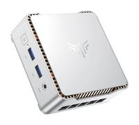 NiPoGi E2 Mini PC Ιntel Alder Lake-N97(jusqu'à 3,60 GHz, 12W TDP), 16 Go DDR4 512 Go M.2 SSD Mini Ordinateur de Bureau, Double WiFi, HDMI 2.0,DP, Double écran 4K Tour PC avec VESA pour l'école/Bureau