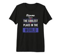Nipomo California est l'endroit Le Plus Cool du Monde T-Shirt Haut de Gamme