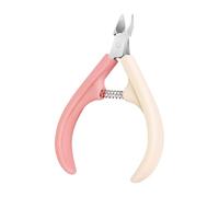 Nippers de cuticule en acier inoxydable : chasses de coupe en verre, cuticules en acier portables en acier, outils professionnels confortables à long terme