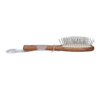 nippes Solingen Brosse pneumatique, petite ovale, hêtre brun, pointes en acier à tête sphérique 1 pc(s)