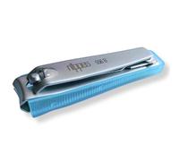 Nippes Coupe-ongles pour ongles des pieds et des doigts | Avec attrape-ongles | 6 cm | Coupe-ongles | Coupe-ongles | Coupe-ongles | Facilite la coupe des ongles forts et fermes | Bleu