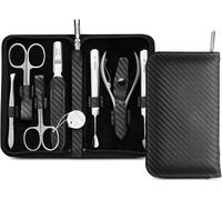 Nippes Kit Manucure Avec Fermeture Éclair 7 Pièces Noir 219 G