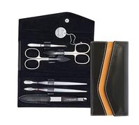 Nippes Solingen Kit manucure, 6 pièces, noir/marron, 150 g