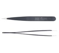 Nippes Solingen | manucure | coupe-ongles | pince à épiler Pince à épiler pointue, laquée, noire, acier inoxydable 9,5 cm NIPPES Soling